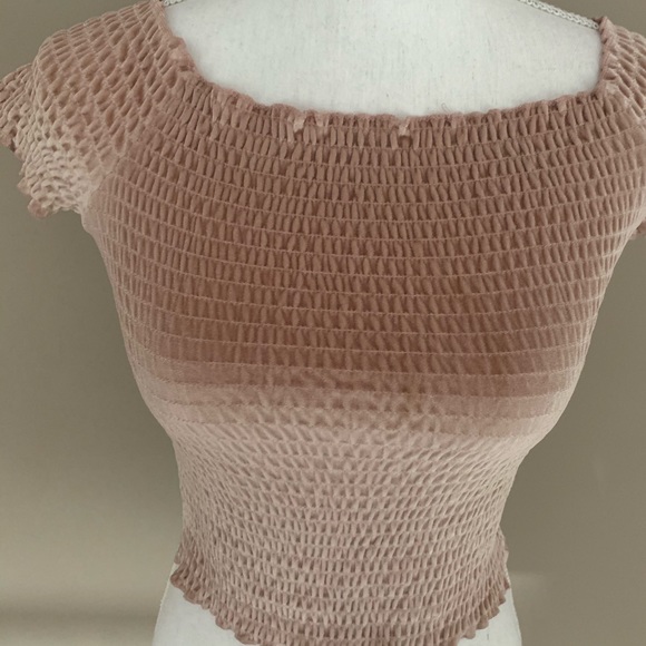 Velvet Crop Top - Picture 4 of 5